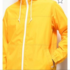 Zine Yellow windbreaker jacket